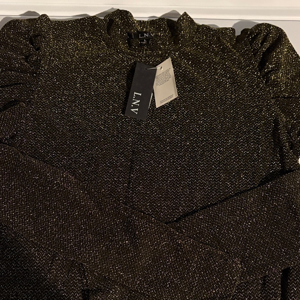 Shimmering Gold Women's Blouse
